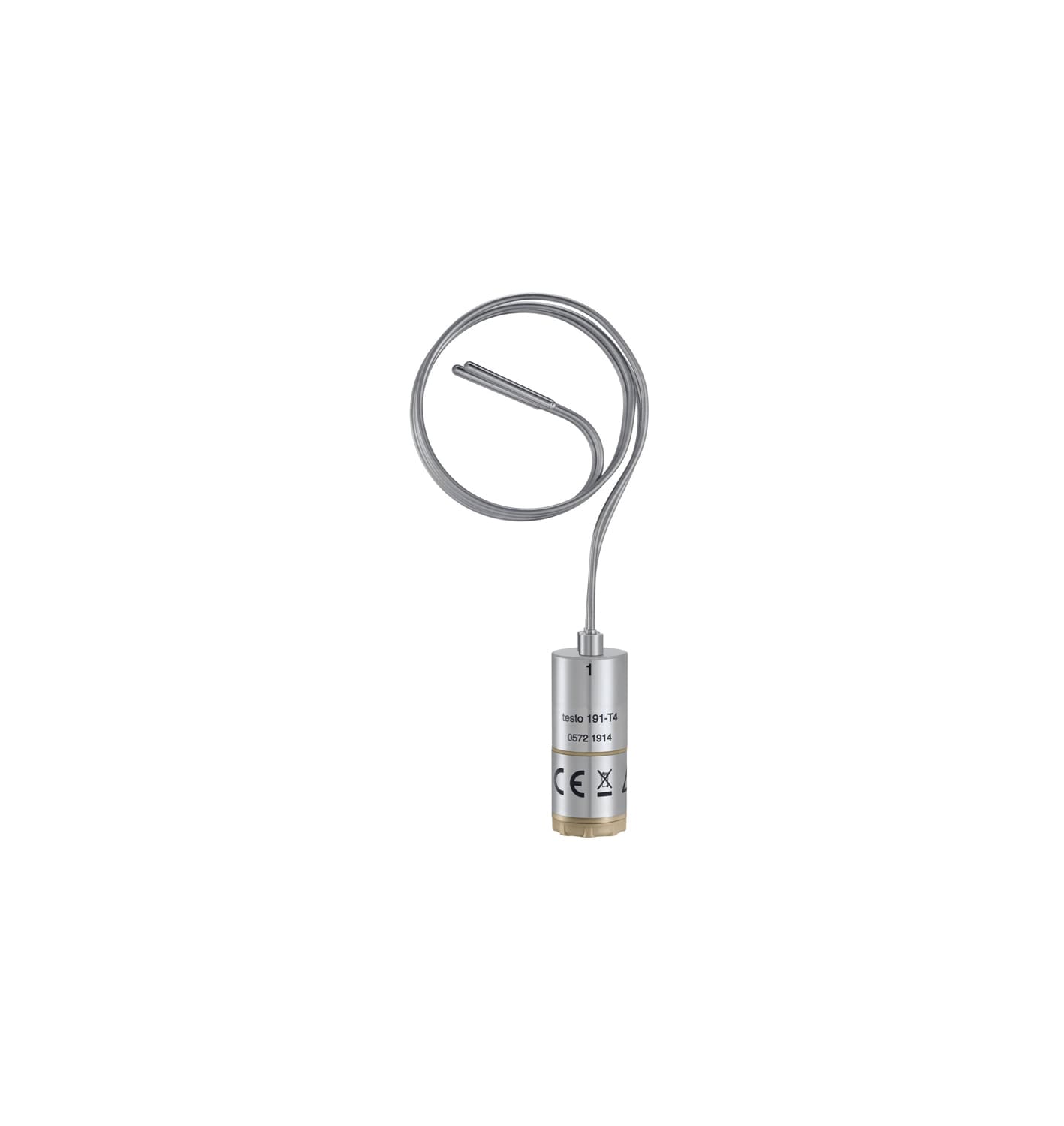 testo 191-T4 - HACCP temperature data logger with two long, flexible probes